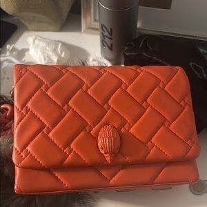Real Kurt Geiger orange bag